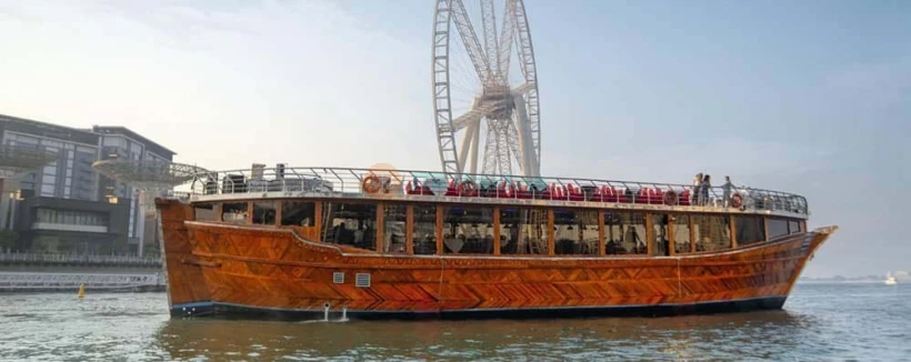Marina Sightseeing Cruise - Marina Sightseeing Tour is the new part of Dubai famous for luxury five-star hotels, scintillating skyscrapers, the twisted tower known as Cayan tower. Where heritage meets modernity, our Dubai Marina Sightseeing Tour gives you the chance to explore Marina, beaming with a unique history and sleek architecture... this tour captures Dubai at its best. Marina Sightseeing Cruise - Image 3 of 5