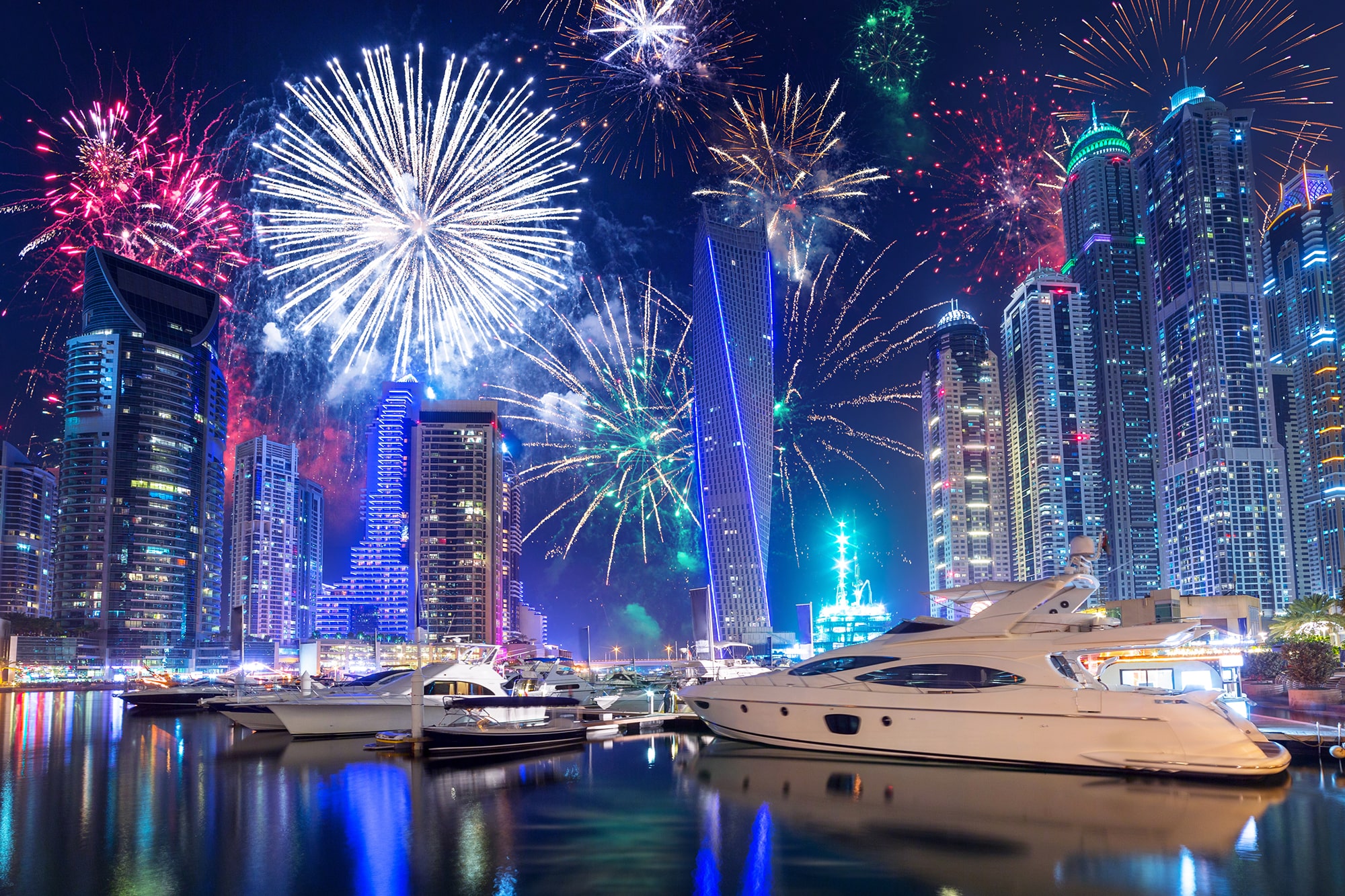Dhow Cruise New Years Eve Dubai - Dubai New Year's Eve Cruise 2022 The best Party option to enjoy New Year's Eve this time with Dhow Dubai New Year's Eve Dinner. Enjoy a buffet dinner, live entertainment, and great views of the city. Dubai is absolutely spectacular during New Year’s Eve. Watch the city shimmering and gleaming in illuminations on this occasion and everywhere there are bustling parties, merriment and extravagant fireworks on the last evening of the year. Dhow Cruise New Years Eve Dubai - Image 1 of 5