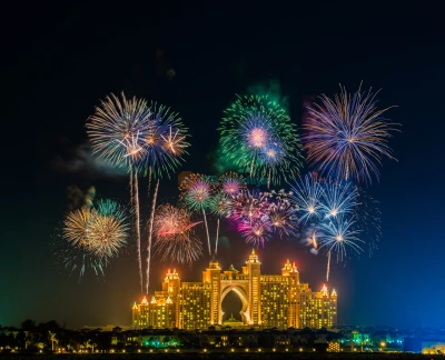 Dhow Cruise New Years Eve Dubai - Dubai New Year's Eve Cruise 2022 The best Party option to enjoy New Year's Eve this time with Dhow Dubai New Year's Eve Dinner. Enjoy a buffet dinner, live entertainment, and great views of the city. Dubai is absolutely spectacular during New Year’s Eve. Watch the city shimmering and gleaming in illuminations on this occasion and everywhere there are bustling parties, merriment and extravagant fireworks on the last evening of the year. Dhow Cruise New Years Eve Dubai - Image 5 of 5