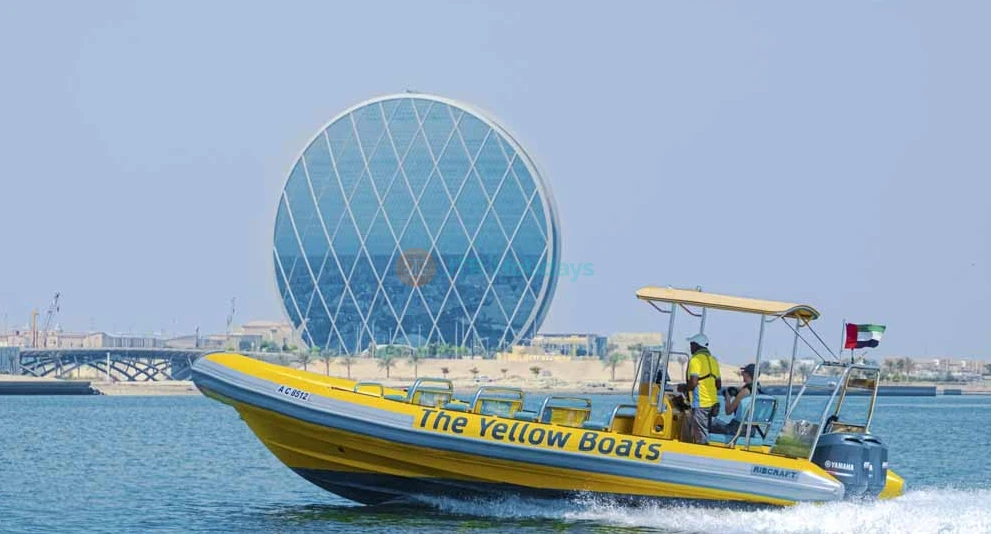 Yellow Boat Abu Dhabi - Sightseeing ,Tours and Tickets | JTR Holidays - Image 1 of 5