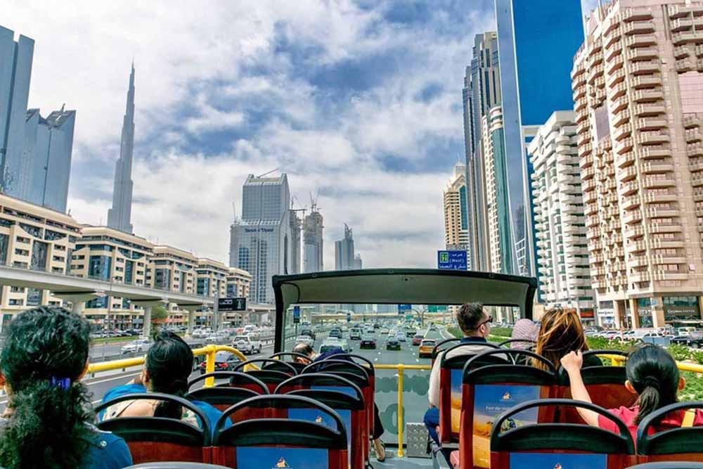 Visite en bus à arrêts libres City Sightseeing à Dubaï - Image 2 sur 5