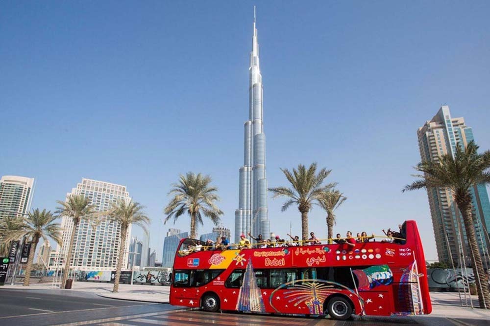 City Sightseeing Hop-on Hop-Off Bus Tour Dubai - City Sightseeing Dubai is of the world leading sightseeing tours through the double-decker open-top buses worldwide. visit Dubai, Dubai city tour. The City sightseeing tour was first started in Spain and now expands worldwide to around 100 locations. The sightseeing tour rapidly growth worldwide due to its special offers and unique concept. City Sightseeing Hop-on Hop-Off Bus Tour Dubai - Image 3 of 5