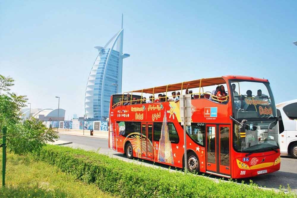 City Sightseeing Hop-on Hop-Off Bus Tour Dubai - City Sightseeing Dubai is of the world leading sightseeing tours through the double-decker open-top buses worldwide. visit Dubai, Dubai city tour. The City sightseeing tour was first started in Spain and now expands worldwide to around 100 locations. The sightseeing tour rapidly growth worldwide due to its special offers and unique concept. City Sightseeing Hop-on Hop-Off Bus Tour Dubai - Image 4 of 5