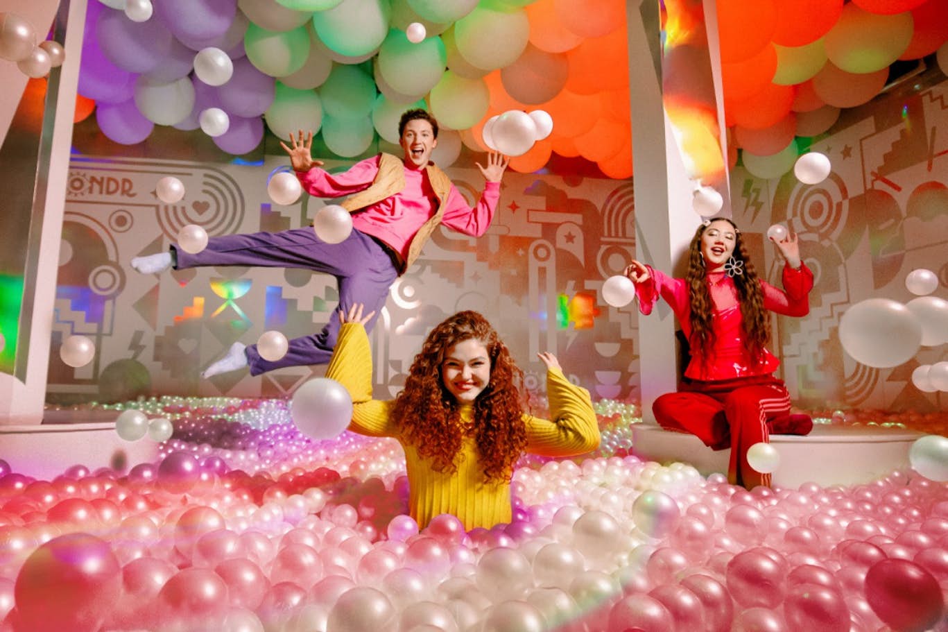 WONDR Experience Ticket in Amsterdam - Book WONDR Experience Amsterdam tickets and step into vibrant themed rooms, giant ball pits, karaoke booths, and marshmallow pools. Enjoy wheelchair-accessible spaces, photo booths with email sharing, nearby parking, and countless Instagrammable moments in this playful, adults-focused art playground. WONDR Experience Ticket in Amsterdam - Image 3 of 5