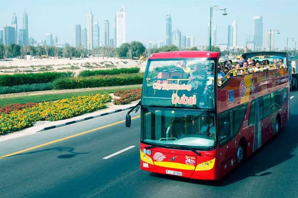 City Sightseeing Hop-on Hop-Off Bus Tour Dubai - City Sightseeing Dubai is of the world leading sightseeing tours through the double-decker open-top buses worldwide. visit Dubai, Dubai city tour. The City sightseeing tour was first started in Spain and now expands worldwide to around 100 locations. The sightseeing tour rapidly growth worldwide due to its special offers and unique concept. City Sightseeing Hop-on Hop-Off Bus Tour Dubai - Image 5 of 5
