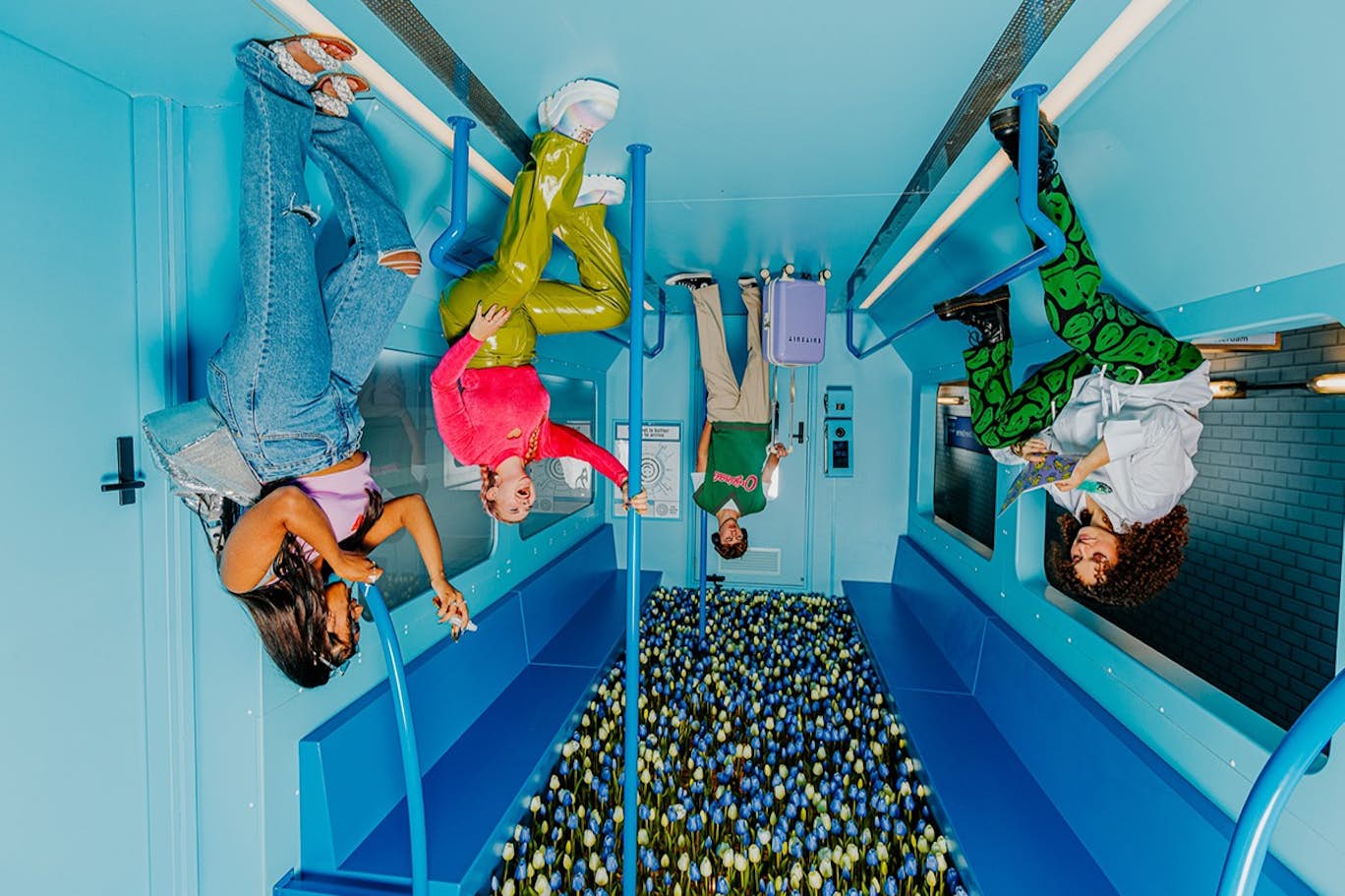 The Upside Down Museum Ticket in Amsterdam - Book The Upside Down Museum Amsterdam and explore 25 immersive rooms, upside‑down sets, and a voice‑activated LED ball pit. Create unique Instagram content, then relax with colorful treats and Freakshakes at the Upside Down Café. The Upside Down Museum Ticket in Amsterdam - Image 1 of 5