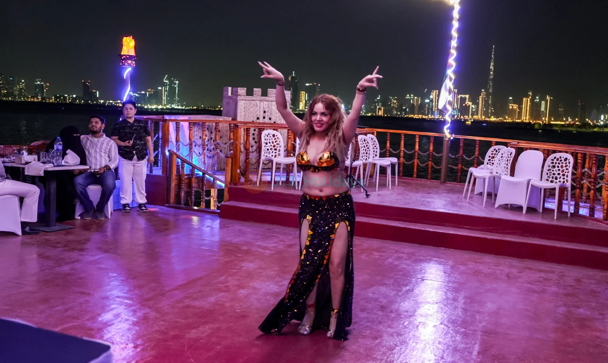 Dubai water Canal Dinner Cruise - Image 6 of 6