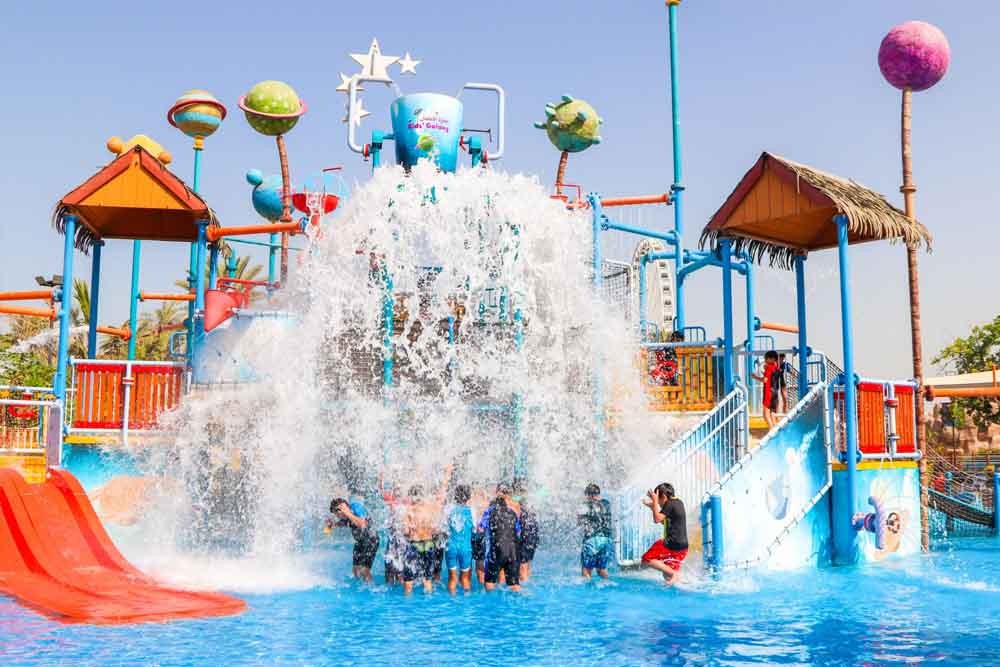 Pearls Kingdom Water Park - Sharjah - Book Pearls Kingdom Water Park Tickets. This aquatic wonderland offers exhilarating water slides, tube rides, speed slides, and an aptly named lazy river to thrilling all members of the family. Experience unlimited fun and thrill along with your friends and family at the Pearls Kingdom Water Park located in Al Khalidia St - Sharjah. Pearls Kingdom Water Park - Sharjah - Image 3 of 5