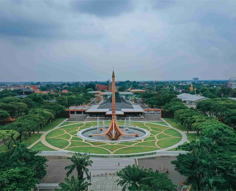 الحديقة المصغرة الجميلة لإندونيسيا - صورة 2 من 5