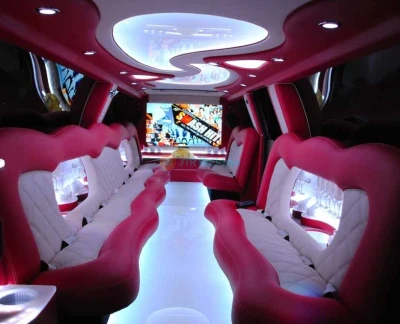 GMC Asanti Limo Dubai (22 Pax) - Sit back and enjoy a luxury ride in the city of Gold. We know what our valued clients need when they land in Dubai. We have a variety of luxury stretch limousines. Our limousine Dubai minimum capacity is eight passengers and a maximum of 26 passengers. Limousine ride Dubai can be booked as per the size of the group. GMC Asanti Limo Dubai (22 Pax) - Image 2 of 5