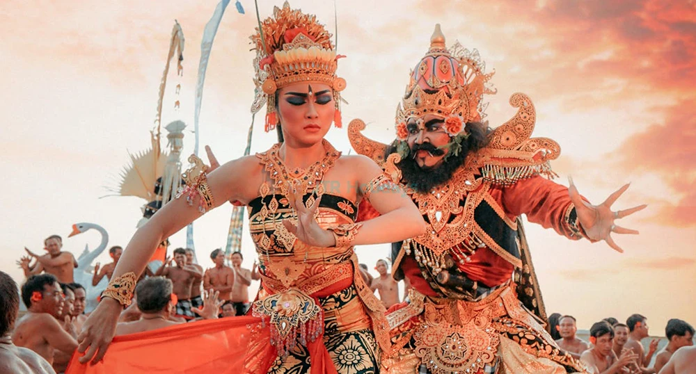 Melasti Beach Kecak Dance Show - Image 1 of 5