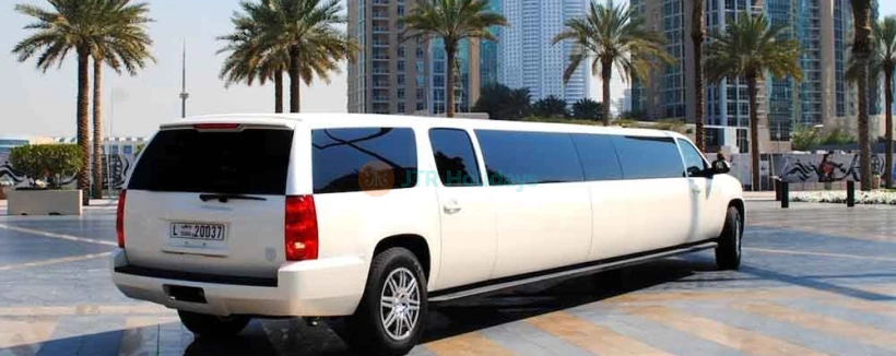 GMC Asanti Limo Dubai (22 Pax) - Sit back and enjoy a luxury ride in the city of Gold. We know what our valued clients need when they land in Dubai. We have a variety of luxury stretch limousines. Our limousine Dubai minimum capacity is eight passengers and a maximum of 26 passengers. Limousine ride Dubai can be booked as per the size of the group. GMC Asanti Limo Dubai (22 Pax) - Image 3 of 5