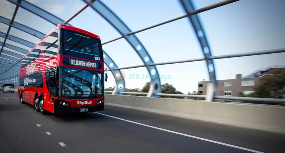 SkyBus Tullamarine Flughafen zum Stadtzentrum Melbourne - Bild 1 von 5