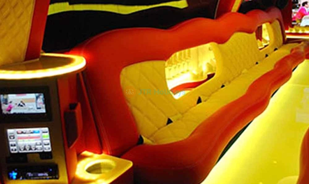 Limo Ride Dubai - GMC Asanti Limo Dubai - Limo for group Booking - JTR Holidays