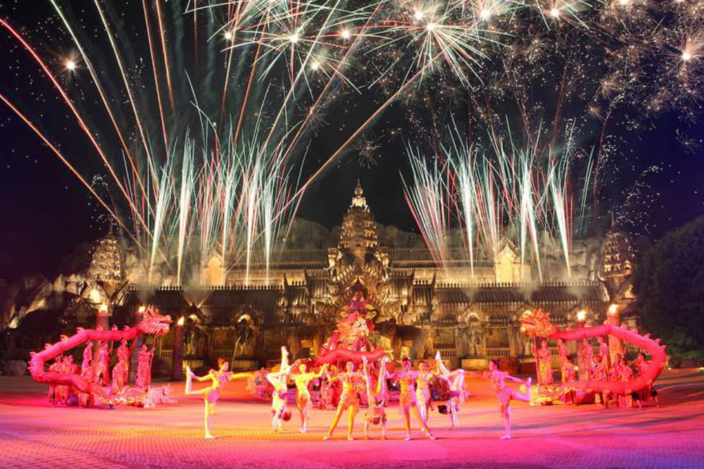 Phuket FantaSea Tickets - Book Phuket FantaSea show tickets and enjoy Thailand’s top nighttime attraction. Experience cultural performances, special effects, buffet dinner, and transfer options for a memorable visit in Phuket. Phuket FantaSea Tickets - Image 3 of 5