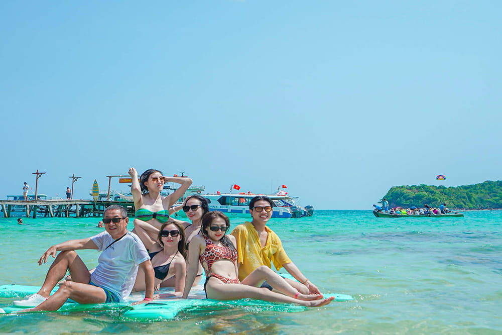 富国四岛快艇游、缆车和水上乐园 - 图片 4 的 5