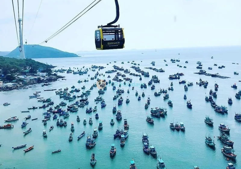 Tour in motoscafo veloce alle 4 isole di Phu Quoc, Funivia & Aquatopia Water Park