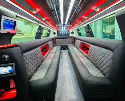 2024 Chevy Suburban Titanium White Limousine (20 pax) - Image 2 of 5