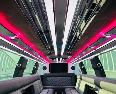 2024 Chevy Suburban Titanium White Limousine (20 pax) - Image 5 of 5