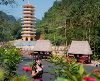 Dong Giang Heaven's Gate Ticket - Discover Co Tu customs and architecture at Dong Giang Heaven Gate—ecotourism, spiritual stops, waterfalls, centuries-old caves, and tasty local treats. Dong Giang Heaven's Gate Ticket - Image 5 of 5