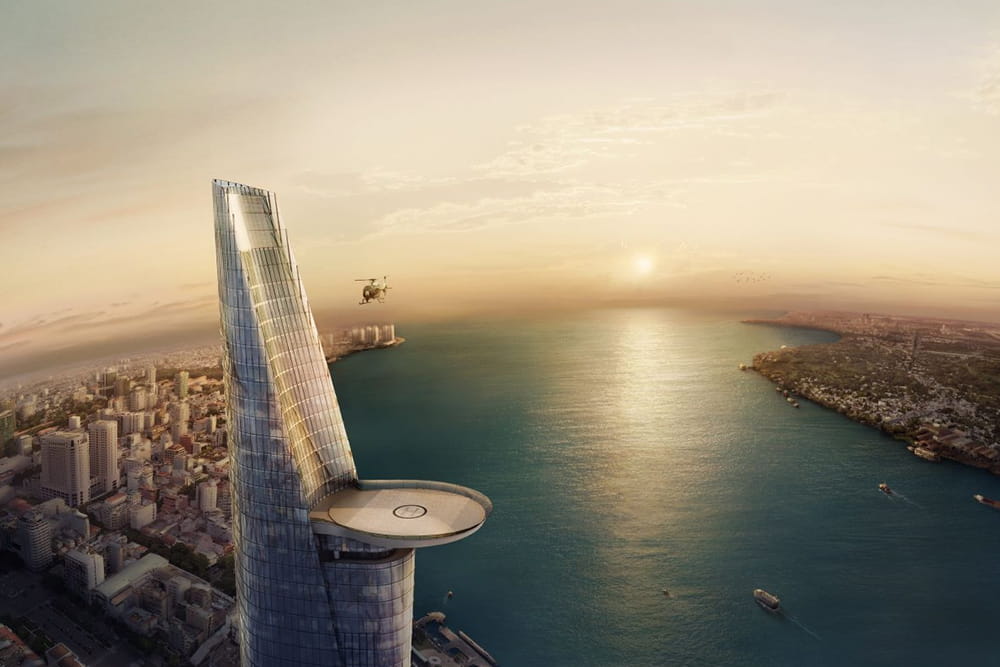 Saigon Skydeck in Bitexco Financial Tower Ticket - Visit the Saigon Skydeck at Bitexco Financial Tower and enjoy stunning 360° views of Ho Chi Minh City. Ride a high‑speed elevator to the 49th floor and explore cultural exhibits like the Ao Dai Gallery. Saigon Skydeck in Bitexco Financial Tower Ticket - Image 3 of 5