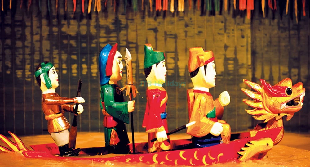 Golden Water Puppet Ticket in Ho Chi Minh City - Image 1 of 5