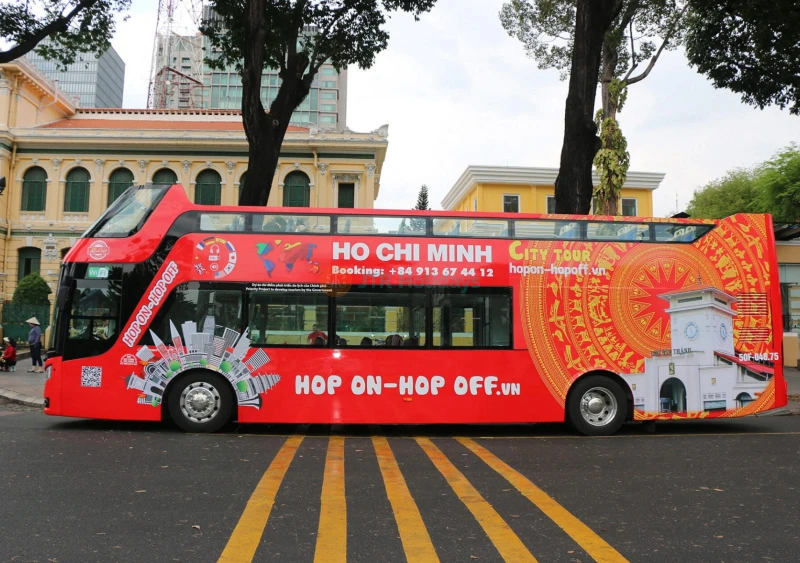City Sightseeing Ho Chi Minh Tour in Bus Hop-on Hop-off