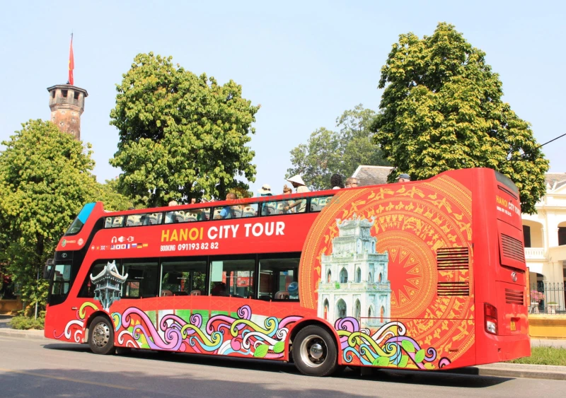City Sightseeing Hanoi Tour in Autobus Hop-on Hop-off