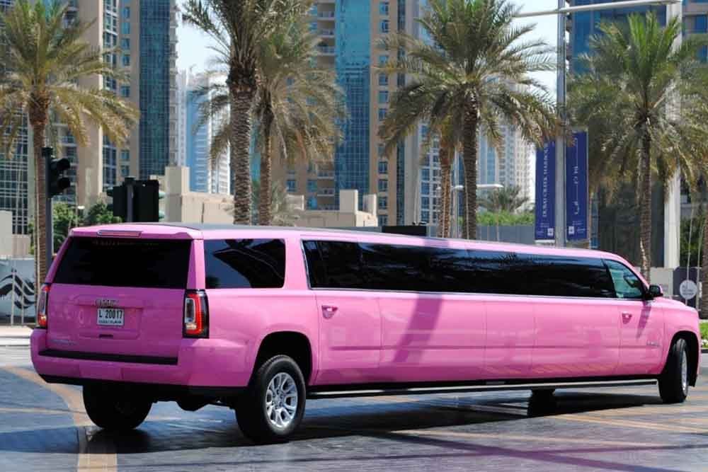 Pink Panther GMC Limo Dubai - (20 Pax) - Image 3 of 5