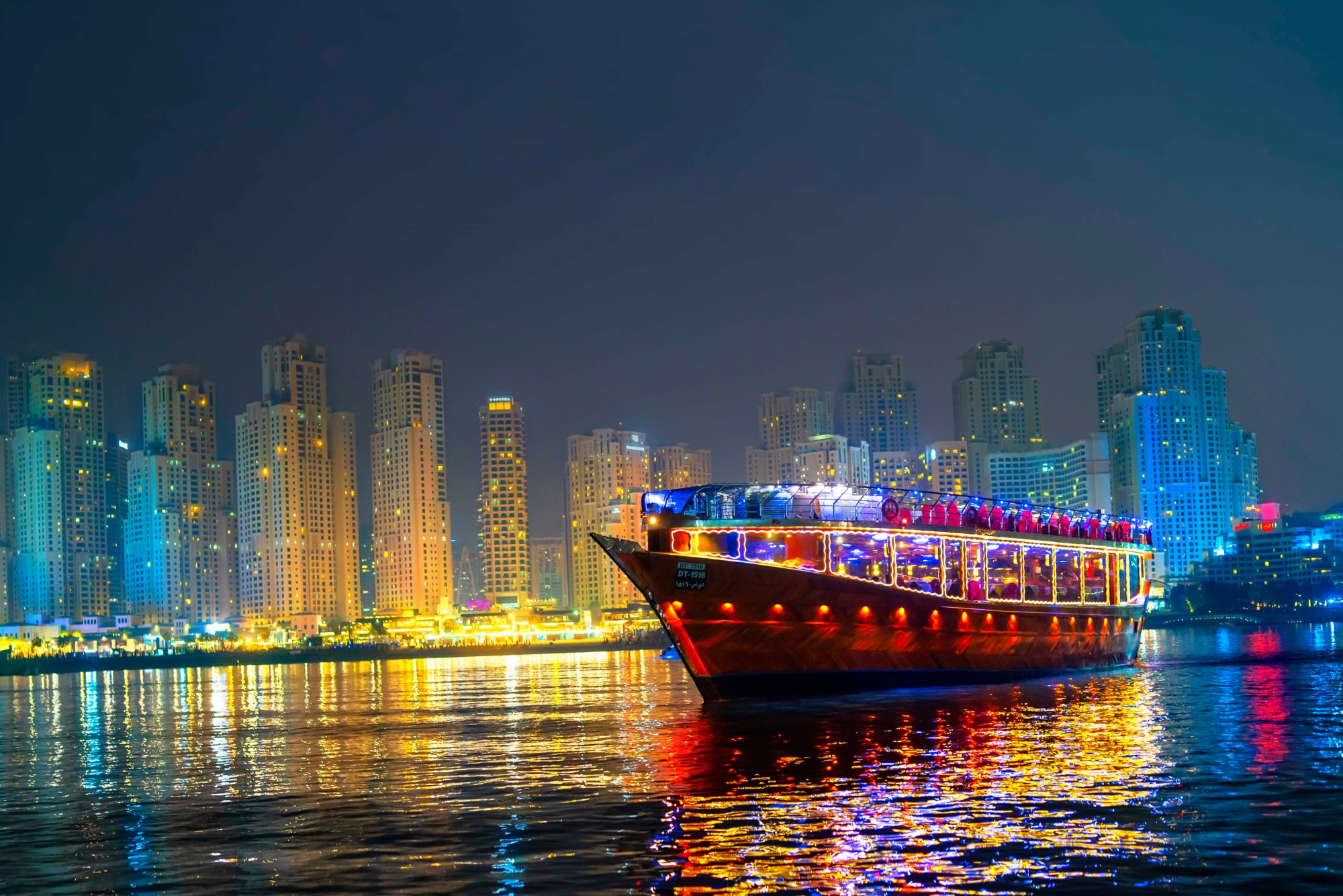 Dubai Luxury Honeymoon Package – 5 Nights 6 Days - Celebrate love with the Dubai Luxury Honeymoon Package: 5 nights in 5★ hotels with breakfast, private airport transfers, Dubai city tour with Burj Khalifa & Museum of the Future, romantic sunset yacht cruise, private desert safari with BBQ, full-day Abu Dhabi tour with Yas Island park, and a leisure day for shopping & attractions. Dubai Luxury Honeymoon Package – 5 Nights 6 Days - Image 3 of 5