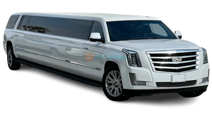 Cadillac Escalade White Panther  - Limo Ride Dubai - Best Limo Offer - JTR Holidays