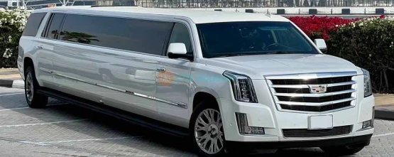 Cadillac Escalade White Panther  - Limo Ride Dubai - Best Limo Offer - JTR Holidays