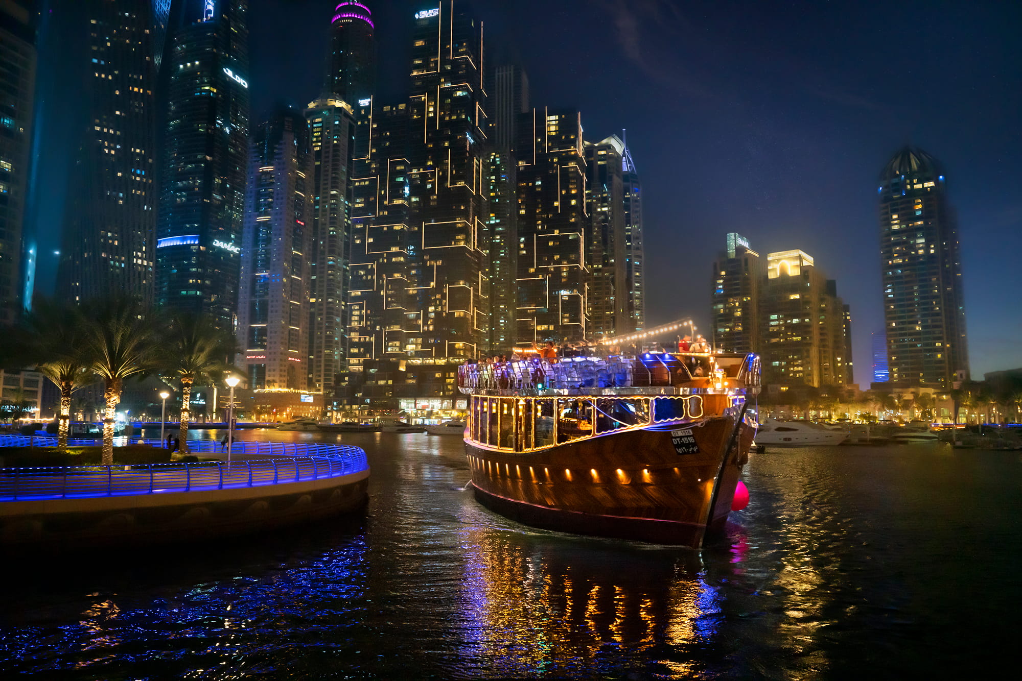 Deluxe Dubai & Abu Dhabi Holiday Package 5 Nights 6 Days - Experience Dubai & Abu Dhabi with 4-star hotels, breakfast, private transfers, Dubai City Tour, Burj Khalifa At The Top, Dolphinarium, Marina Cruise, Desert Safari & Abu Dhabi City Tour. All-in-one UAE getaway package. Deluxe Dubai & Abu Dhabi Holiday Package 5 Nights 6 Days - Image 3 of 5