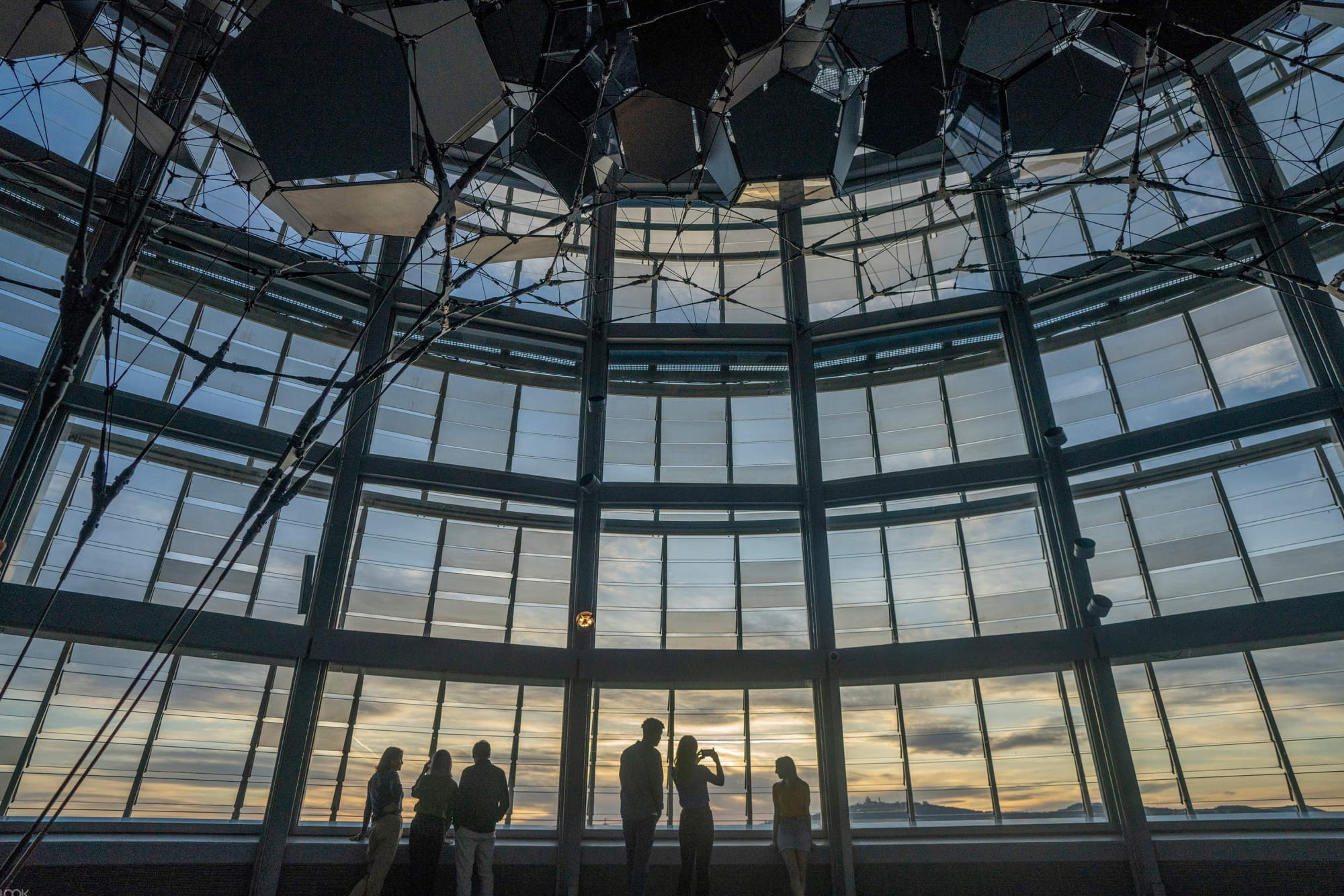 Mirador Torre Glòries - Discover Mirador Torre Glòries in Barcelona with 360º city views, an immersive underground museum, and the unique Cloud Cities Barcelona artwork. Mirador Torre Glòries - Image 2 of 5