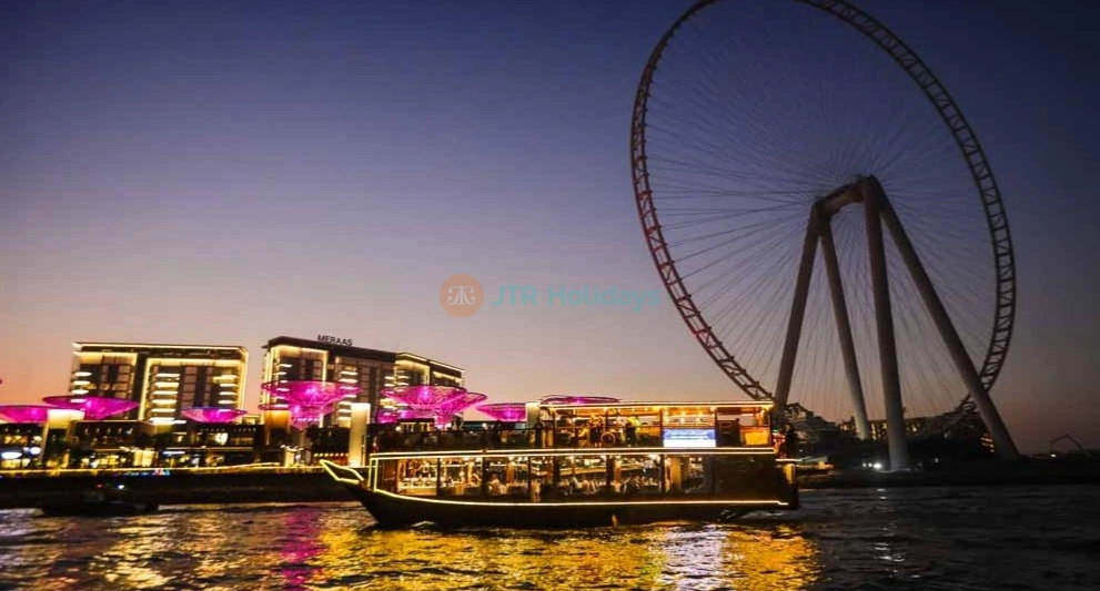 Alexandra Dhow Cruise Dubai Marina - Dinner Cruise in Marina with Live Show - JTR Holidays - Image 1 of 5