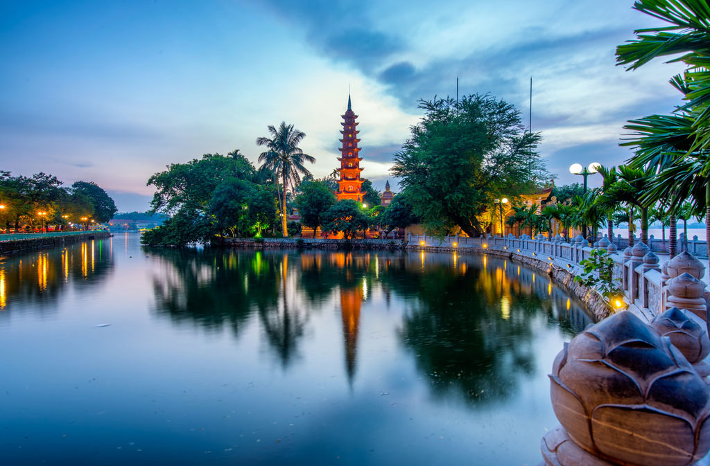 Northern Central Vietnam and Phu Quoc Island 09 Nights & 10 Days - Experience Vietnam in 10 days! Explore Hanoi’s historic landmarks, cruise UNESCO-listed Halong Bay, visit Hoi An’s ancient town and Ba Na Hills’ Golden Bridge, and unwind in tropical Phu Quoc with island hopping, snorkeling, and VinWonders. 4-star hotels, guided tours, transfers, and selected meals included. Northern Central Vietnam and Phu Quoc Island 09 Nights & 10 Days - Image 1 of 5