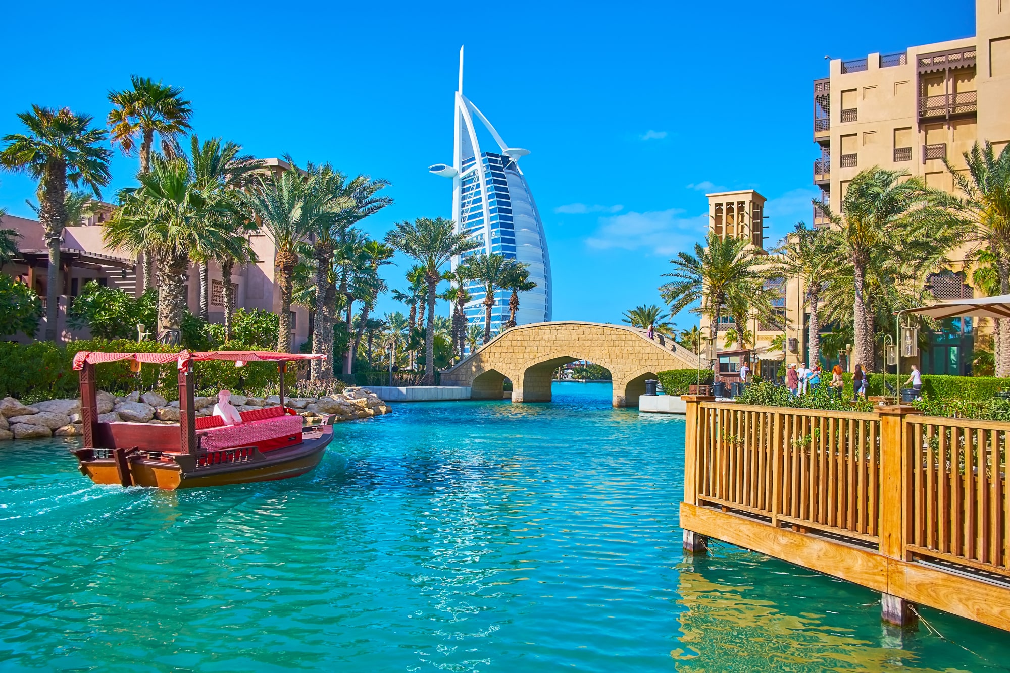 Dubai Deluxe Holiday Package - 03 Nights 04 Days - Experience Dubai in 3 nights and 4 days with this all-inclusive package. Enjoy a half-day city tour, Marina Dhow Dinner Cruise, Burj Khalifa tickets, and an exciting evening desert safari. Stay in 4-star hotels with daily breakfast and private airport transfers. Dubai Deluxe Holiday Package - 03 Nights 04 Days - Image 2 of 5