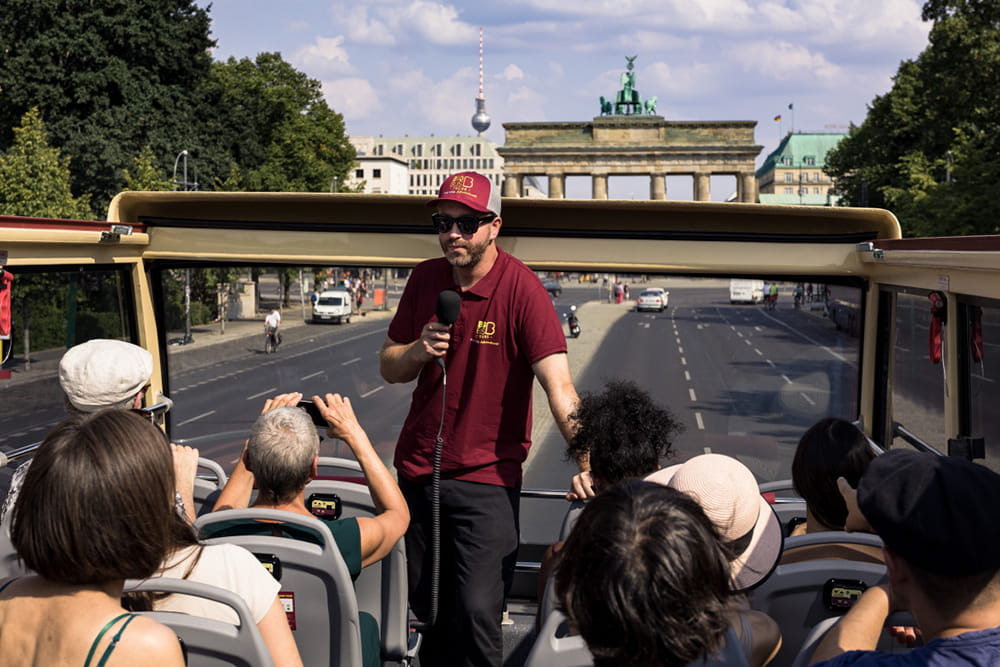 Big Bus Berlin Hop-on Hop-off Bus Tour - Explore Berlin at your own pace with a hop‑on hop‑off sightseeing bus tour. Visit top attractions, enjoy panoramic views, and multilingual audio guides. Big Bus Berlin Hop-on Hop-off Bus Tour - Image 2 of 5