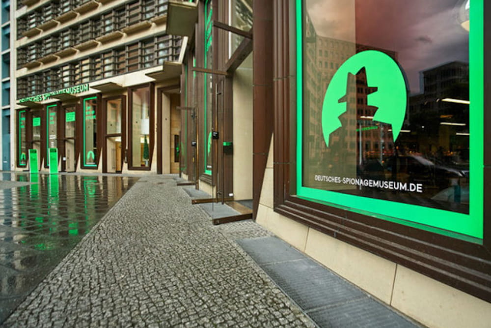 German Spy Museum - Skip the line and explore the German Spy Museum Berlin. Discover famous spy techniques, crack secret codes, navigate a laser maze, and enjoy over 1,000 interactive multimedia exhibits in this thrilling espionage experience. German Spy Museum - Image 3 of 5