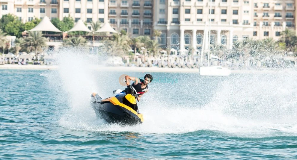 Jet Ski Dubai - If you are water sports lover book your Jet Ski Dubai Ride now, get instant confirmation. Explore Dubai most iconic site of the city. Take the Jet Ski ride in Dubai and enjoy the coastal line of Dubai. best ski Dubai price... Jet Ski Dubai - Image 1 of 5