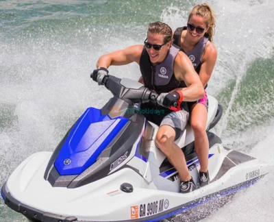 Jet Ski Dubai - If you are water sports lover book your Jet Ski Dubai Ride now, get instant confirmation. Explore Dubai most iconic site of the city. Take the Jet Ski ride in Dubai and enjoy the coastal line of Dubai. best ski Dubai price... Jet Ski Dubai - Image 2 of 5