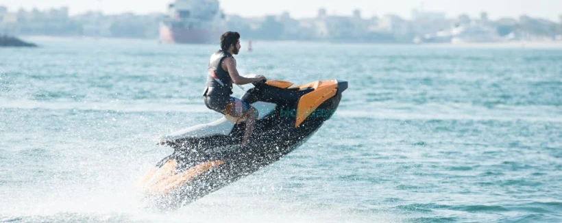 Jet Ski Dubai - If you are water sports lover book your Jet Ski Dubai Ride now, get instant confirmation. Explore Dubai most iconic site of the city. Take the Jet Ski ride in Dubai and enjoy the coastal line of Dubai. best ski Dubai price... Jet Ski Dubai - Image 4 of 5