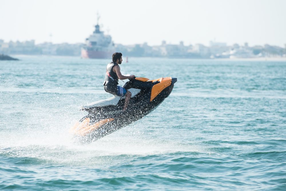 Jet Ski Dubai - If you are water sports lover book your Jet Ski Dubai Ride now, get instant confirmation. Explore Dubai most iconic site of the city. Take the Jet Ski ride in Dubai and enjoy the coastal line of Dubai. best ski Dubai price... Jet Ski Dubai - Image 4 of 5