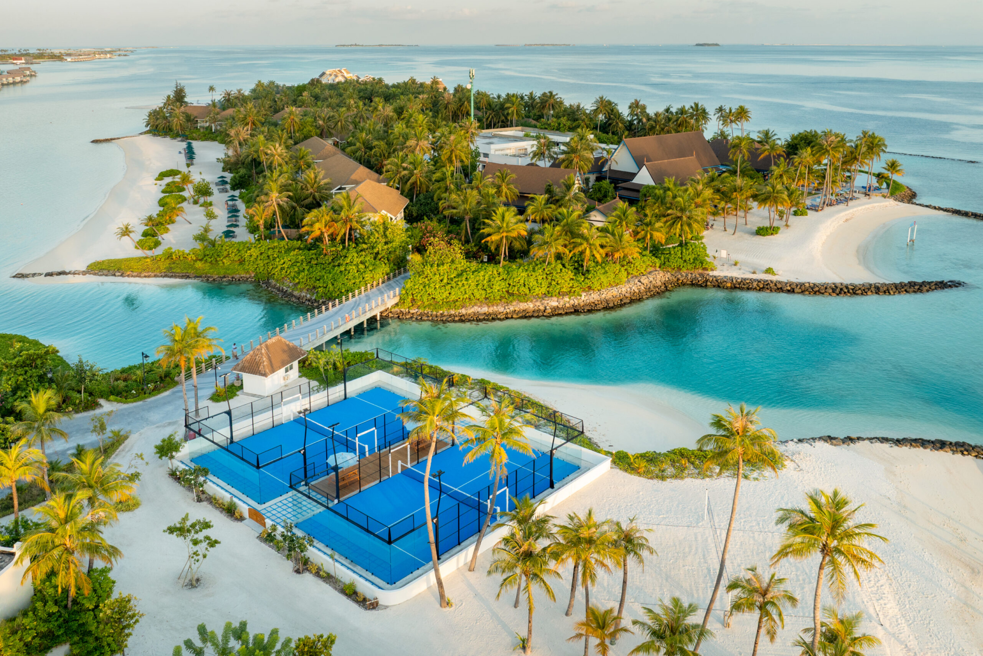 SAii Lagoon Maldives by Hilton – 4 Nights / 5 Days 5-Star Tropical Luxury Package - Experience a stylish island escape at SAii Lagoon Maldives, Curio Collection by Hilton with beachfront and overwater villas, world-class dining, water sports, spa wellness, and direct access to CROSSROADS Maldives. Book your 5-day luxury Maldives holiday package with JTR Holidays for the perfect blend of relaxation and adventure. SAii Lagoon Maldives by Hilton – 4 Nights / 5 Days 5-Star Tropical Luxury Package - Image 1 of 5