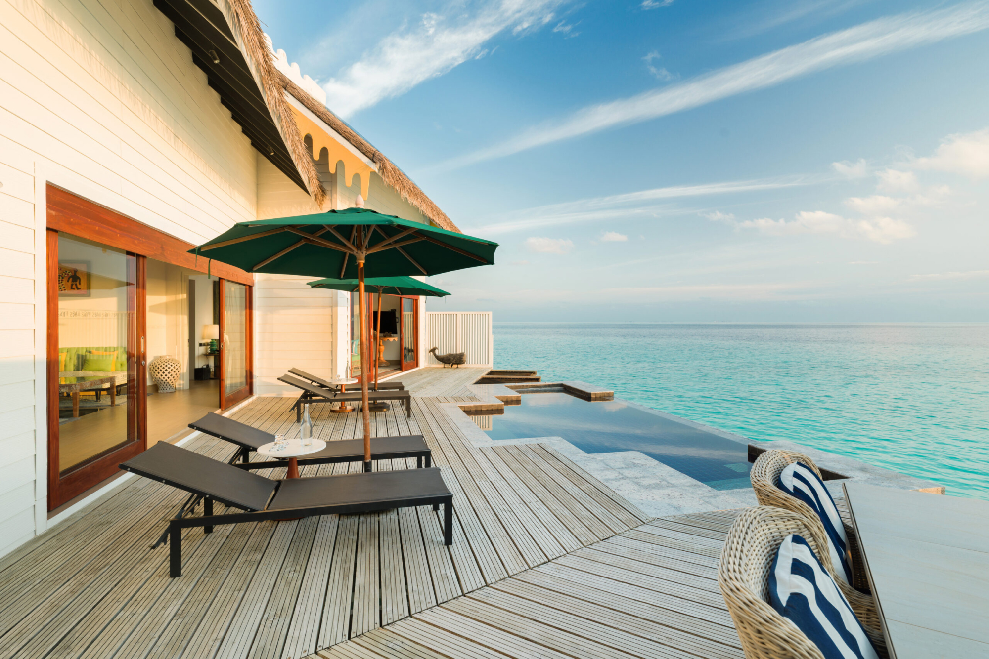 SAii Lagoon Maldives by Hilton – 4 Nights / 5 Days 5-Star Tropical Luxury Package - Experience a stylish island escape at SAii Lagoon Maldives, Curio Collection by Hilton with beachfront and overwater villas, world-class dining, water sports, spa wellness, and direct access to CROSSROADS Maldives. Book your 5-day luxury Maldives holiday package with JTR Holidays for the perfect blend of relaxation and adventure. SAii Lagoon Maldives by Hilton – 4 Nights / 5 Days 5-Star Tropical Luxury Package - Image 5 of 5