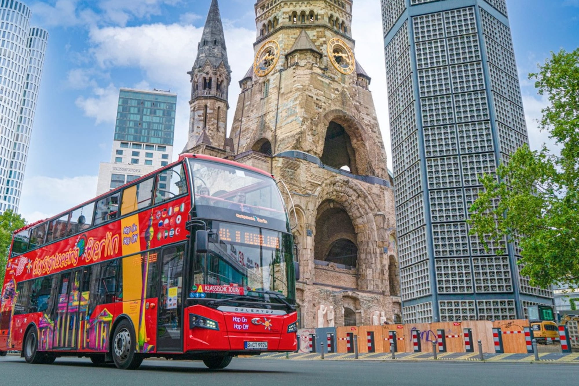 City Sightseeing Berlin Hop-on Hop-off Bus Tour - Explore top Berlin attractions on a flexible hop‑on hop‑off double‑decker bus tour. Visit Brandenburg Gate, Checkpoint Charlie & more with 24 or 48‑hour passes. City Sightseeing Berlin Hop-on Hop-off Bus Tour - Image 2 of 5