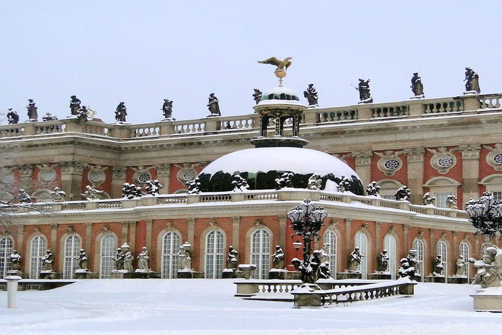 Potsdam & Sanssouci Palace - Enjoy a guided day tour from Berlin to Potsdam. Travel by coach, visit Alexandrovka UNESCO site, explore Sanssouci Palace and Park, and discover Frederick the Great’s Prussian legacy. Potsdam & Sanssouci Palace - Image 3 of 5