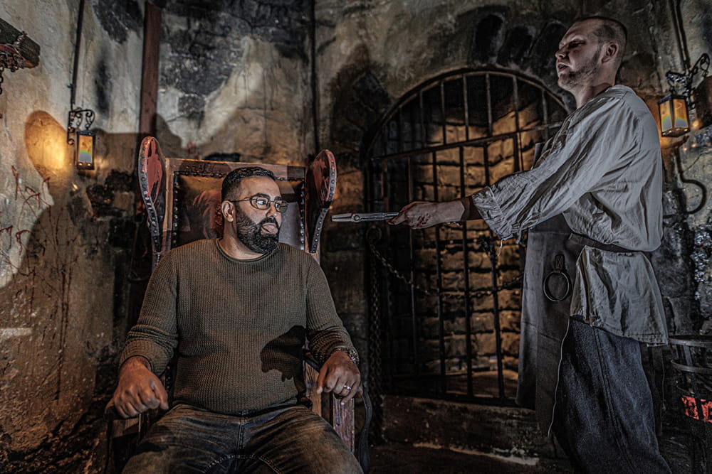 The Hamburg Dungeon Ticket - Discover the Hamburg Dungeon in Speicherstadt – one of the top attractions in Hamburg. Enjoy live shows, horror-filled history, thrilling rides, and important visitor information before you go. The Hamburg Dungeon Ticket - Image 2 of 5
