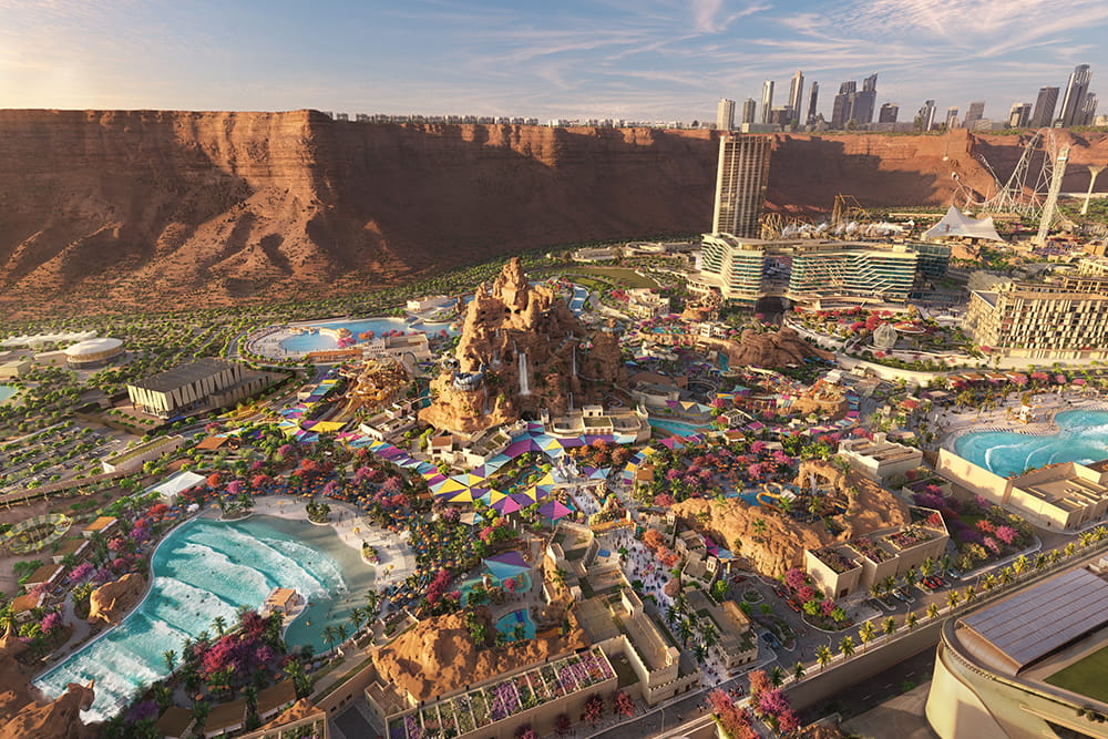 Aquarabia Qiddiya City - Explore Aquarabia Qiddiya City, the largest water park in the Middle East. Discover thrilling rides, family attractions, Surf Lagoon, and important visitor information for a fun-filled experience. Aquarabia Qiddiya City - Image 5 of 5