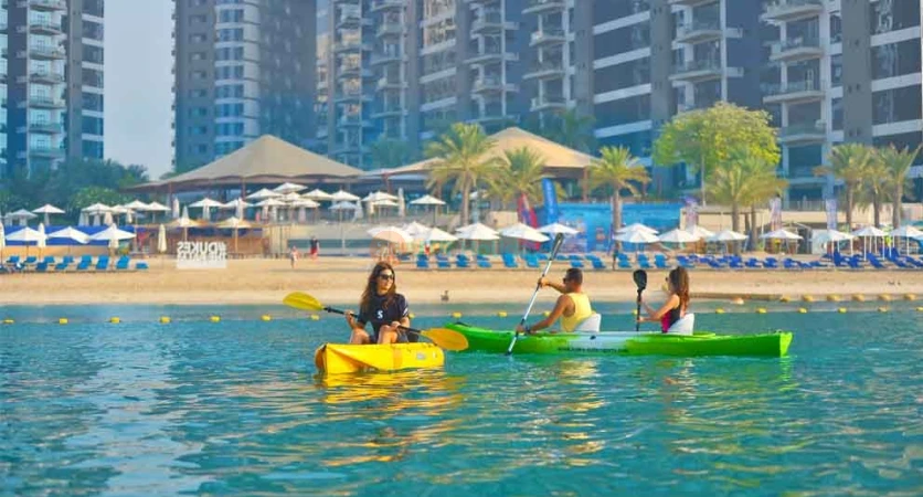 Kayaking in Dubai - Kayak Tour in Dubai - Water Sports Activities in Dubai - JTR Holidays